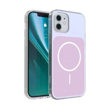 Dėklas Telforceone Etteri Hidden Pearl case for iPhone 12 / 12 Pro 6,1'' pink