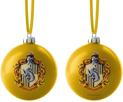 Sd Toys Harry Potter Hufflepuff Christmas ball