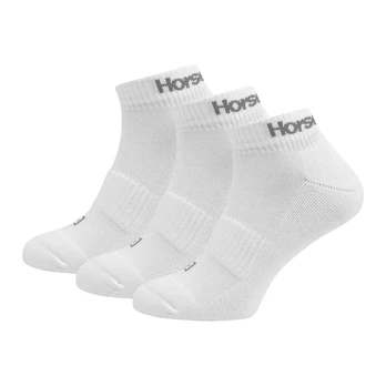 Horsefeathers Rapid Premium 3-Pack Socks White - Dydis 5-7 (AA1078D Kojinės)