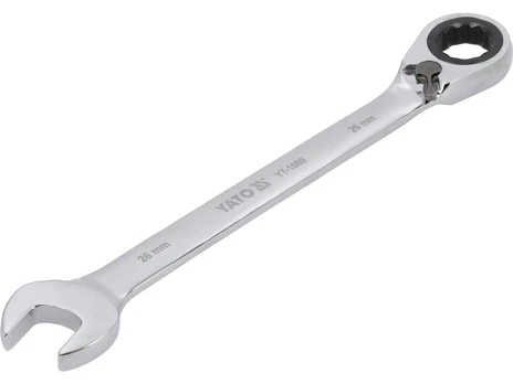 Raktas su terkšle reversinis 26 mm (YT-1669)