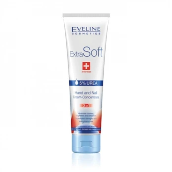EVELINE EXTRA SOFTUREA rankų ir nagų kremas, 100 ml