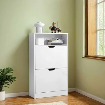 Batai spinta, VASAGLE LBC040X01, 24 x 60 x 102 cm, Balta