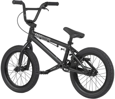 Radio Dice 16" 2021 BMX Freestyle dviratis, Matt Black