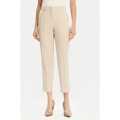 Maryley Chinos kelnes 25EB571/21BE Smėlio Regular Fit