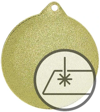 Detal Medal su grawerem na laminacie
