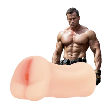 Fireman Anal Sleeve Flesh - Anatomical TPR Intimate Device