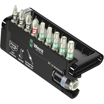 Wera PH / PZ / TX Bit- Check 10 Nerūdijančio 1 (5071110001)