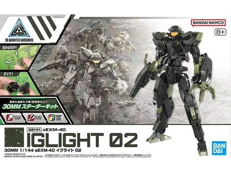 Bandai - 30MM eEXM-40 Iglight 02, 1/144, 68870