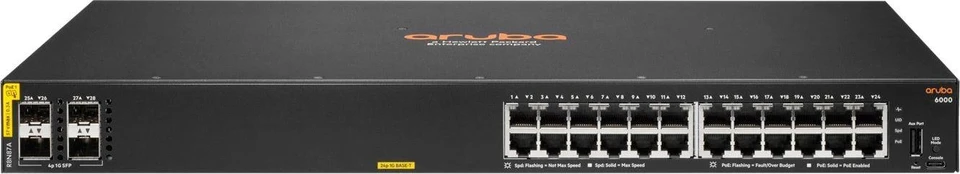 Jungiklis HP Aruba 6000 24G Class4 Poe