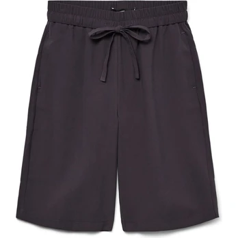 Šortai moterims, Juoda, Carmen long shorts