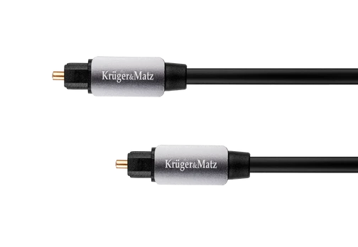 Optinis kabelis toslink-toslink 1.0 m Kruger & Matz