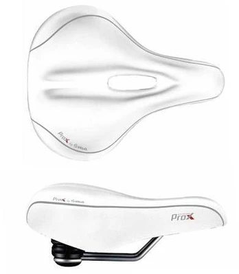Balnelis Velo ProX VL-6103E Elastomer D2 Zone Full Cut GEL baltas