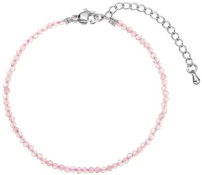 Evolution Group Beaded bracelet with pink opals 43055.3 pink opal