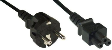 Maitinimo kabelis InLine C7 / 7 C5 juodas 5m - 16656B