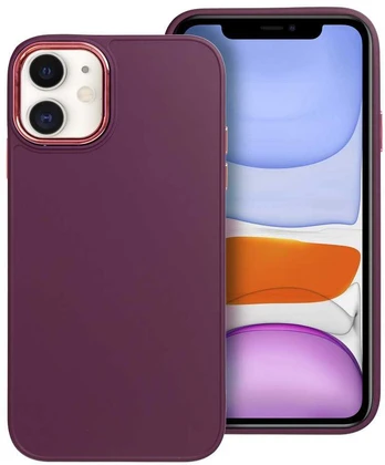 Dėklas Oem FRAME Case for IPHONE 11 violetinė