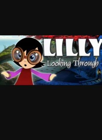 Lilly Looking Through PC