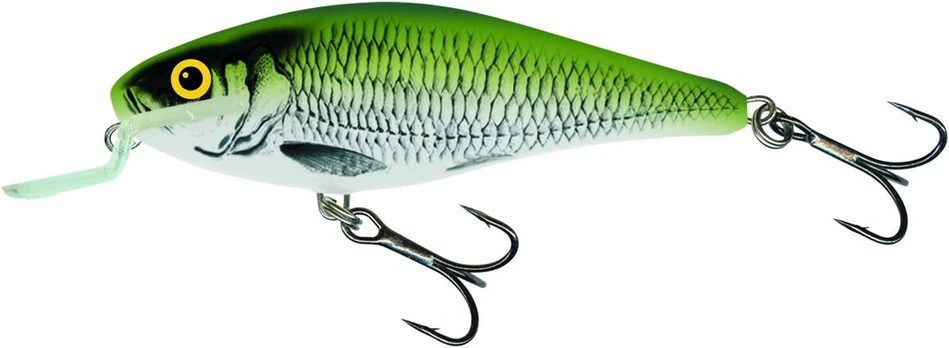 Vobleris Salmo Executor Shallow Runner, 7 cm, Olive Bleak