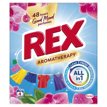 Skalbimo milteliai REX AROMATHERAPY COLOR, 220 g
