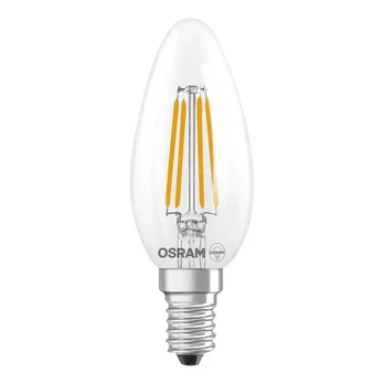 LEMP LED FIL B35 3.4W E14 2700K 470LM