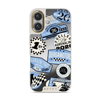 Finish Line - iPhone 16 Case, Elite Mirror Light (MagSafe) / Gold