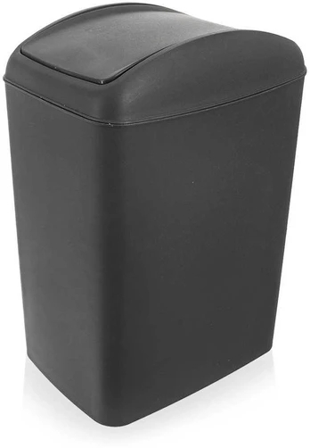 Plastikinė šiukšlių dėžė pilka 5 l