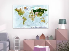 Artgeist Paveikslas - World Animals (1 Part) Wide kaina