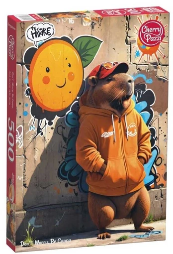 CherryPazzi dėlionė Don't Worry, Be Cappy 500 det