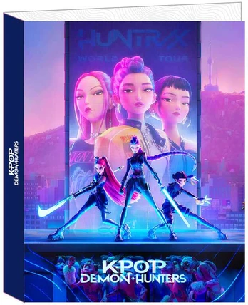 Safta Demon Hunters Kpop 4-ring binder