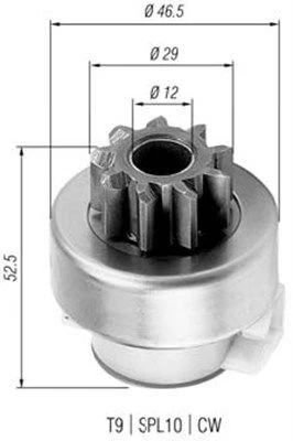 Krumpliaratis, starteris MAGNETI MARELLI 940113020325