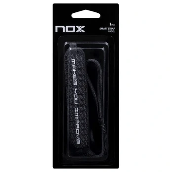 Keičiamas padelio raketės raištelis NOX Smartstrap Luxury, Black