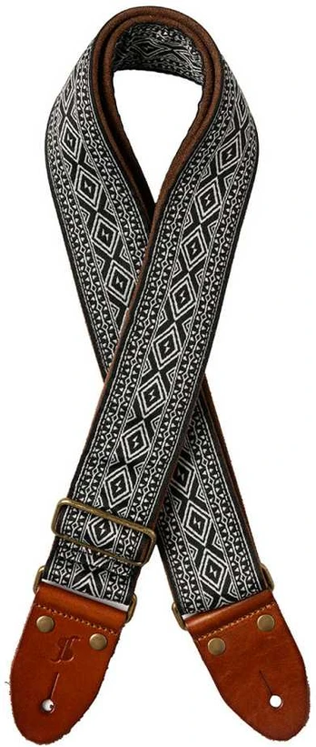 Diržas gitarai Stagg Diamond SWO-LOS-BLK