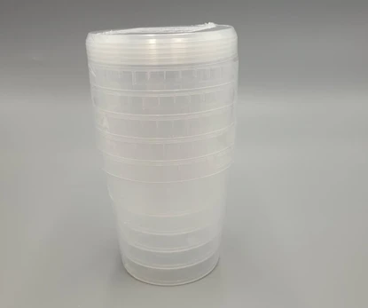 Kibirėliai 1000 ml, 5 vnt., skaidrūs