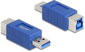 Delock USB 5 Gbps Adapteris USB Typ-A Stecker zu USB Typ-B Buchse (gekreuzt)