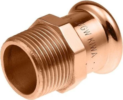 Press male connector CUpress 18 x ½"