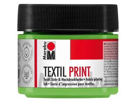 Tekstilės dažai Textil Print, 100ml, žalia