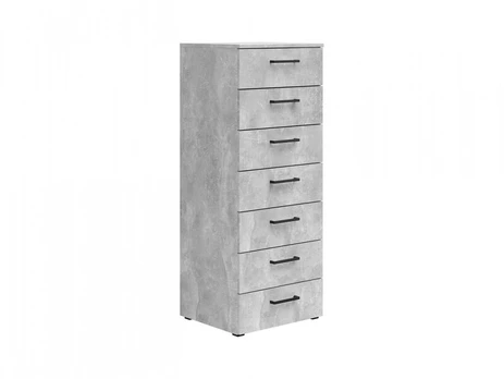Komoda MultiDo, 45x115x40 cm, pilka