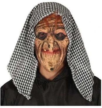 Fiesta Heksemaske med hætte