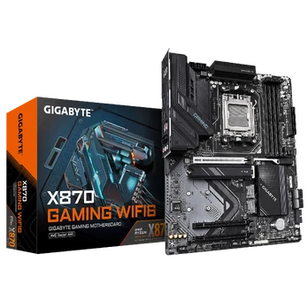 Gigabyte X870 GAMING WF6 | Processor family AMD | Processor socket AM5 | DDR5 | Supported hard disk drive interfaces M.2, SATA |