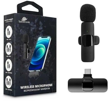 Spacetronik Bezprzewodowy mikrofon USB-C