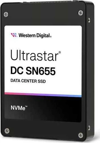 SanDisk QNAP SSD | Ultrastar SN655 | 3840 GB | SSD form factor 2.5" | Solid-state drive sąsaja PCIe NVMe Gen4