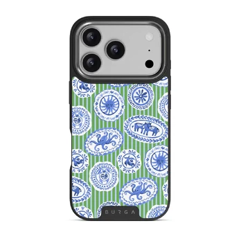 Taverna - iPhone 17 Pro Case, Elite Dark (MagSafe) / Gunmetal