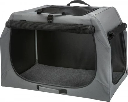 Trixie Easy Soft veislynas, šunų namelis, pilka, S – M: 71 × 49 × 51 cm