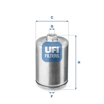 Kuro filtras UFI 31.748.00