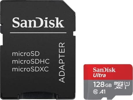 "KORTELĖ 128GB SanDisk Ultra MicroSDXC 100MB/s"