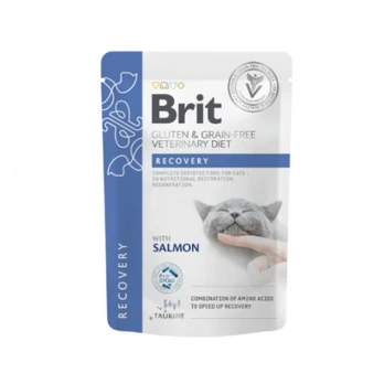 Brit GF Veterinary Diets kons. katėms maiš. Recovery - 85g