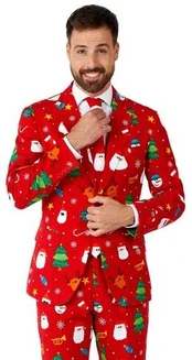 OppoSuit Festivity Raudona