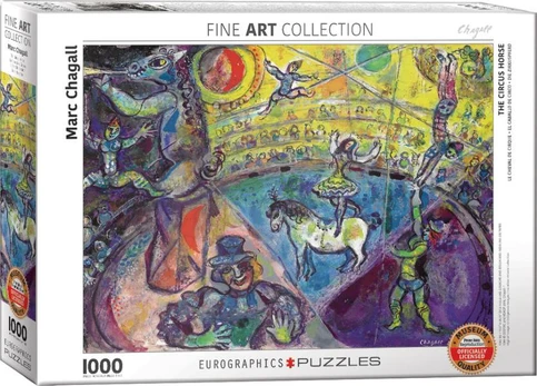 Dėlionė „Marc Chagall. Cirko arklys“ (1000 d.)