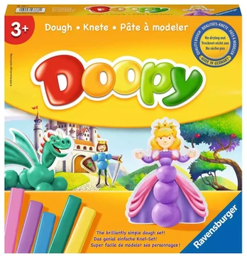 Ravensburger modeliavimo masės rinkinys „Doopy: princesės“, nuo 3 m.
