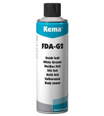 Kema Fedt FDA-G2 500ml hvid spray
