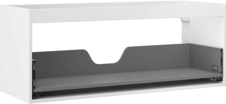 Praustuvo spintelės korpusas Mexen Box-A, 120 cm, 1 stalčius, Baltas matt
